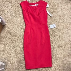 Eliza J Pink Cap Sleeve Dress